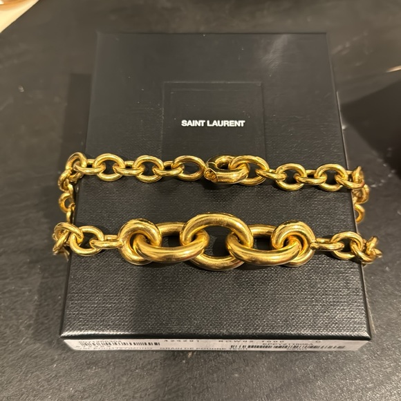 Saint Laurent- Short Link Necklace - Picture 4 of 9